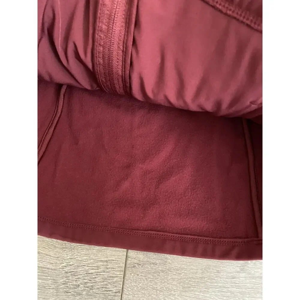 90'DEGREE women's demi-season burgundy jacket Size S A001932